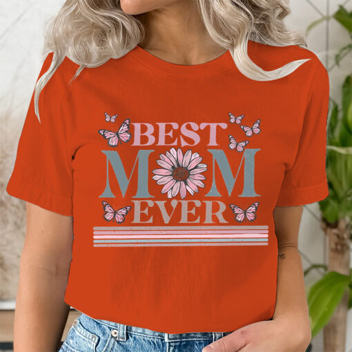 Best Mom Ever Shirts for Women Clothing Harajuku Women T Shirt Fashion Streetwear Mama T-shirts Short Sleeve Trend Tee Clothing