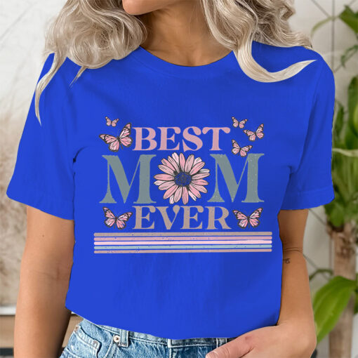 Best Mom Ever Shirts for Women Clothing Harajuku Women T Shirt Fashion Streetwear Mama T-shirts Short Sleeve Trend Tee Clothing