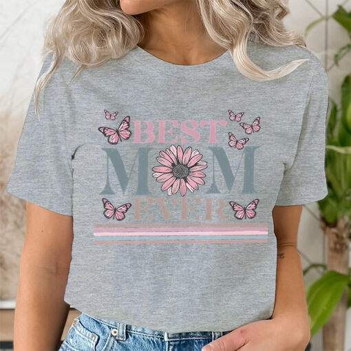 Best Mom Ever Shirts for Women Clothing Harajuku Women T Shirt Fashion Streetwear Mama T-shirts Short Sleeve Trend Tee Clothing