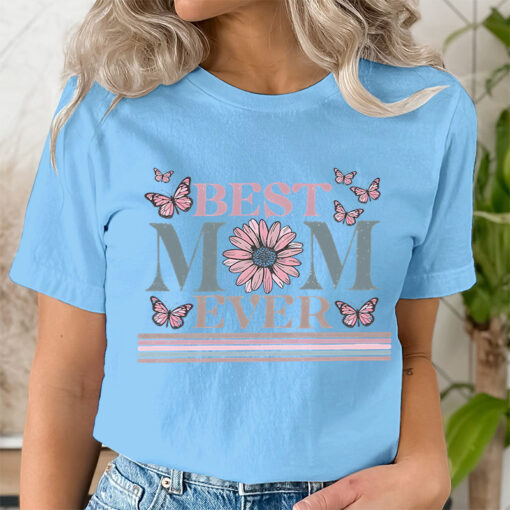 Best Mom Ever Shirts for Women Clothing Harajuku Women T Shirt Fashion Streetwear Mama T-shirts Short Sleeve Trend Tee Clothing