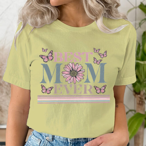 Best Mom Ever Shirts for Women Clothing Harajuku Women T Shirt Fashion Streetwear Mama T-shirts Short Sleeve Trend Tee Clothing