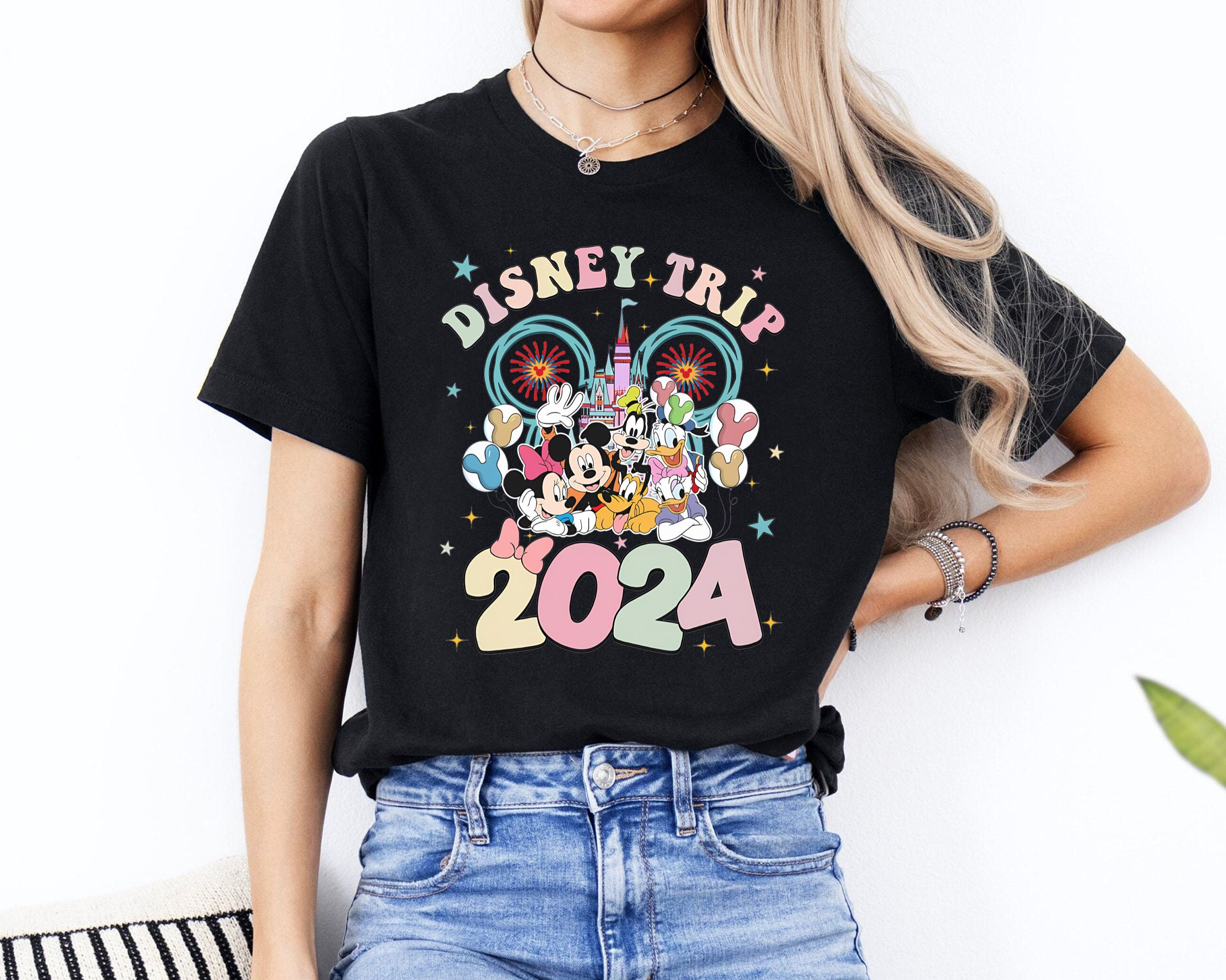 Disney Trip 2024 Shirts, Mickey and Friends Shirt, Disney Family Matching Shirt, Disney Family Trip Shirts, Disney Vacation T-shirts