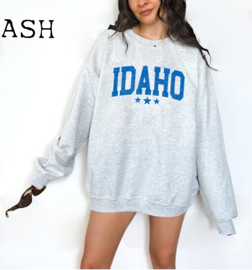 Idaho Sweatshirt, Idaho Shirt, Idaho Crewneck, Idaho The Gem State, Idaho Gift, Idaho Vacation Sweater, Idaho Trip