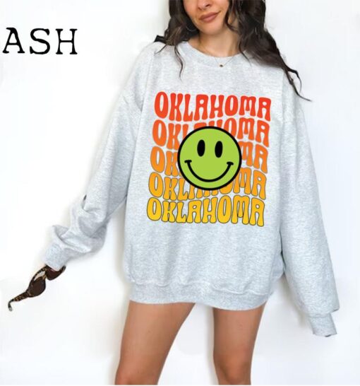Retro Oklahoma Shirt, Oklahoma Lover Gift, Vintage Washed Oklahoma Shirt, Oklahoma Travel Shirt, Oklahoma State Shirt, Gift