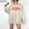 Cincinnati Crewneck Sweatshirt , Cincinnati Football Sweater Shirt, Cincinnati Fan Gift, Aesthetic Tumblr Sweatshirts