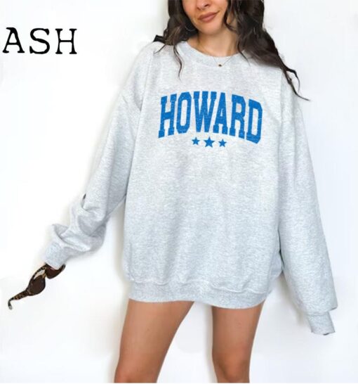 Vintage 90s Howard University Crewneck Sweatshirt, Howard University Shirt, Howard University Sweater/Hoodie