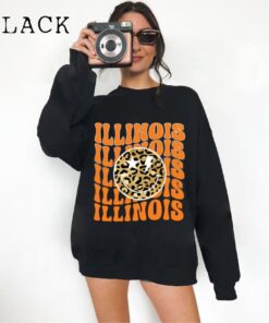 Illinois Sweatshirt, Illinois Crewneck, Illinois Shirt, Trendy Illinois Sweatshirt, Trendy Illinois Shirt, Illinois Gift, Womens Illinois