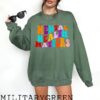 Mental Health Matters Crewneck, Therapist Sweatshirt,  Mental Health Awareness, Psychologist Shirt, Retro Rainbow Sweatshirt