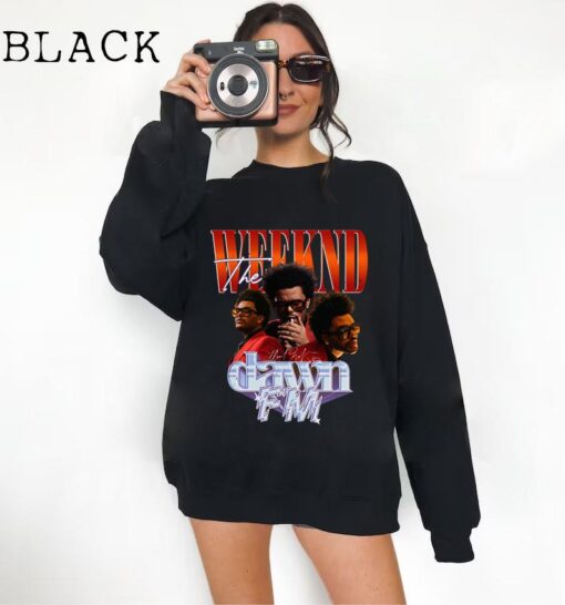 Vintage The Weeknd Sweatshirt, The Weeknd sweatshirt, Hip-Hop Music Shirt, Starboy, After Hours Album, The Weeknd Merch