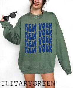 New York Sweatshirt, Cute New York Sweater, New York College Student Gifts, University of New York Sweatshirt