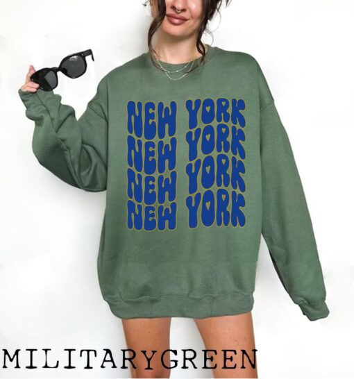 New York Sweatshirt, Cute New York Sweater, New York College Student Gifts, University of New York Sweatshirt