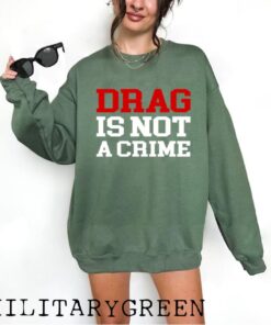 Drag is not a Crime Shirt , Drag Queen, Drag Fan, Drag Queen Shirt, Sashay Away, LGBTQ+ D.A.R.E. Parody Pride Shirt