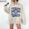 Vintage Texas Ranger Crewneck Sweatshirt / T-Shirt, Rangers EST 1835 Sweatshirt, Texas Baseball Game Day Shirt, Retro Rangers Shirt