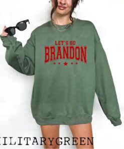 Let's Go Brandon Unisex Sweatshirt, Awakened Patriot, Conservative Shirt, Republican Shirt, Republican Gifts, Patriot Shirt