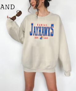 Kansas Jayhawks Football Shirt, KU Gameday Long Sleeve Shirt, Jayhawk Football Shirt for Gameday, Fall Football Apparel