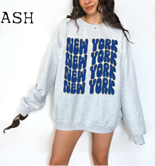 New York Sweatshirt, Cute New York Sweater, New York College Student Gifts, University of New York Sweatshirt