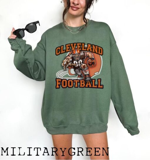 Cleveland Football Shirt, Cleveland Football Sweatshirt, Vintage Style Cleveland Football shirt, Sunday Football