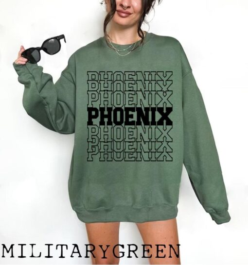 Phoenix Arizona AZ Sweatshirt, Gifts, Funny Sweater Shirt, Jumper, Men Women, Him Her