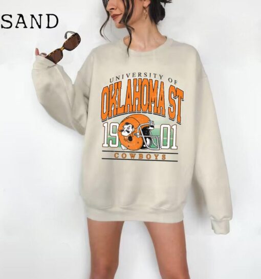 Oklahoma State Sweatshirt, Oklahoma Sweatshirt, Oklahoma Football, Oklahoma Gifts, Oklahoma Cowboys, Oklahoma Football Sweatshirt