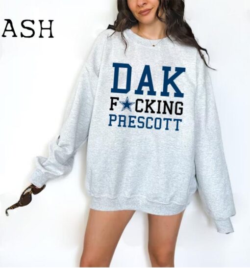 Dak Prescott Shirt, Dallas Cowboys Shirt, Fall Sweatshirt, Mens Womens Football Sweatshirt, Cowboys Football Mom Shirt, Cowboys Shirt, Gifts