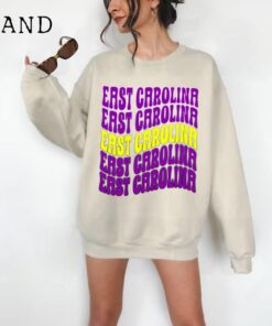 East Carolina Sweatshirt, Vintage Carolina Sweatshirt, Carolina Fan Crewneck, College Apparel, East Carolina Hoodie