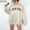 New York Crew Neck New York Sweatshirt New York Shirt Trendy Sweatshirt Oversized Sweatshirt College Crewneck College Sweatshirt