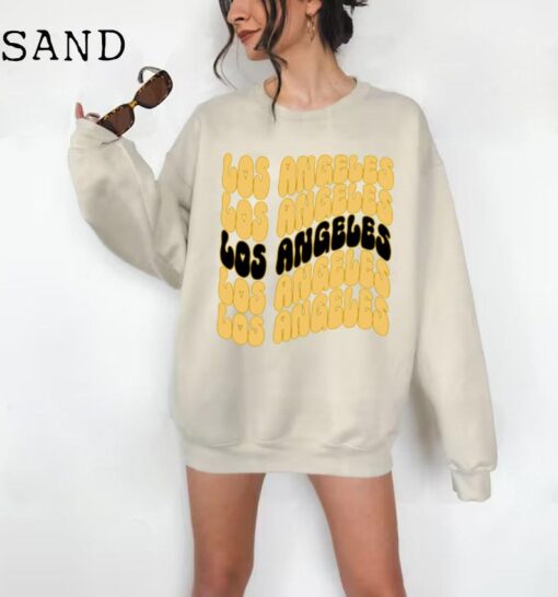Los Angeles Sweatshirt, Los Angeles California Crewneck, Moving to Los Angeles Gift, Los Angeles Travel, Los Angeles CA Souvenir