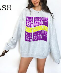 East Carolina Sweatshirt, Vintage Carolina Sweatshirt, Carolina Fan Crewneck, College Apparel, East Carolina Hoodie