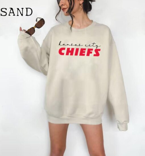 Kansas City Chiefs Sweatshirt, Vintage Graphic Football Sweatshirt, Football Sweatshirt, Chiefs Sweater, Football Season, Game Day Sweater