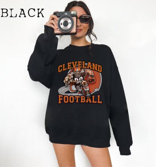 Cleveland Football Shirt, Cleveland Football Sweatshirt, Vintage Style Cleveland Football shirt, Sunday Football