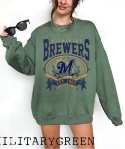 Milwaukee Brewers Shirt, Milwaukee Baseball Hoodie, Vintage Baseball Fan Shirt, Milwaukee Brewers Shirt, Milwaukee Baseball Tee