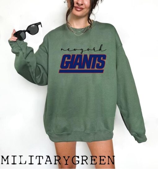 New York Giants Sweatshirt, NY Giants Sweater, Giants Sweatshirt, New York Giants Shirt, NFL Graphic Sweatshirt, Touchdown Season, Football