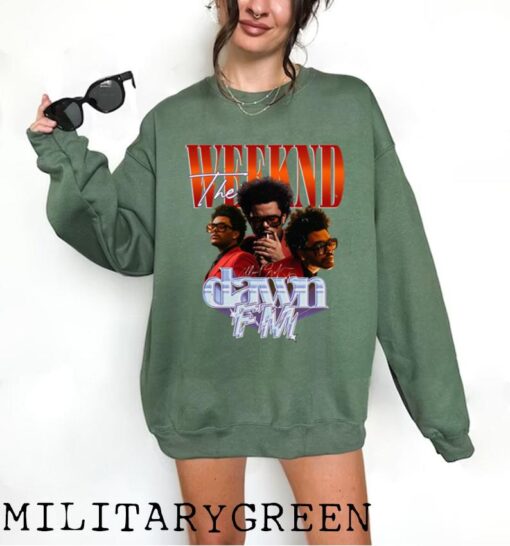 Vintage The Weeknd Sweatshirt, The Weeknd sweatshirt, Hip-Hop Music Shirt, Starboy, After Hours Album, The Weeknd Merch