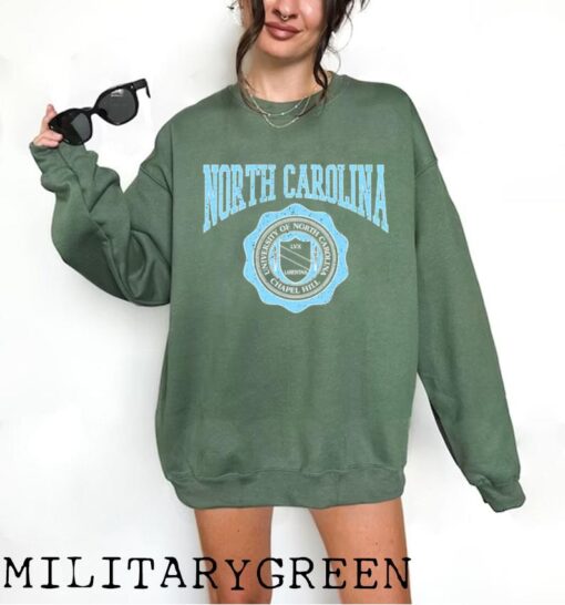 Vintage Charlotte North Carolina Sweatshirt, Charlotte NC Sweater, Charlotte Vacation Sweater, Retro Sweatshirt, Charlotte Travel Gift