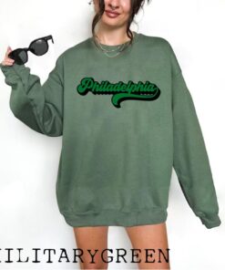 Retro Philadelphia Sweatshirt - Unisex Sweatshirt - Cute Philly Crewneck - Vintage