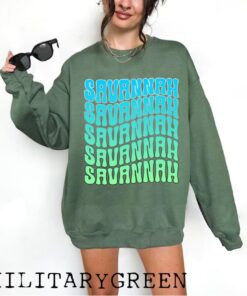 Savannah Sweatshirt, Savannah Crewneck, Savannah Bachelorette Shirts, Savannah Gifts, Savannah Girls Trip, Savannah Georgia Shirt