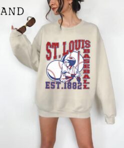 Vintage St. Louis baseball Sweatshirt | Baseball Fan shirt | St. Louis Cardinals Sweatshirt | EST 1882