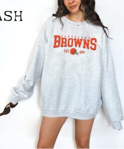 Cleveland Brown Sweatshirt, Cleveland Brown Football Day Shirt, Cleveland Football Tee, Gift For Cleveland Fan, Game Day Sweatshirt