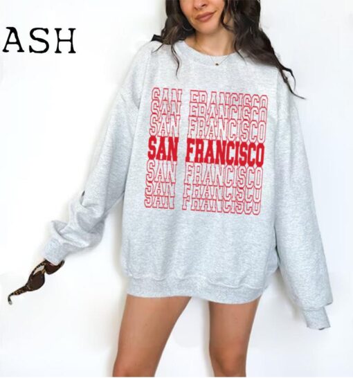 San Francisco Sweatshirt, City Sweatshirt, San Francisco Sweater, San Francisco Pullover, Youth San Francisco Shirt, Vacation Sweatshirt
