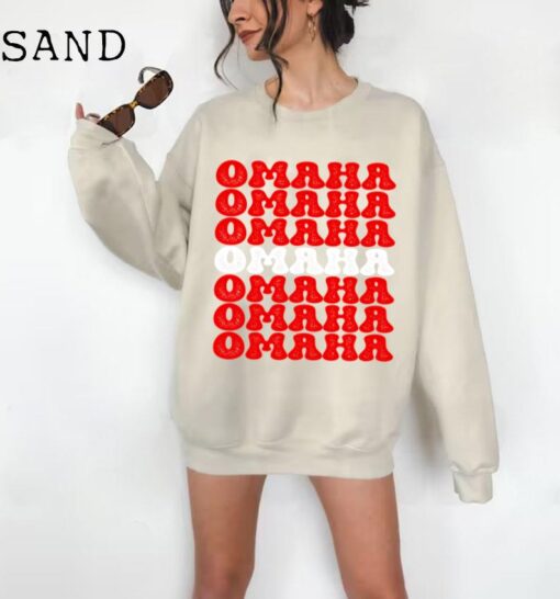 Omaha Sweatshirt - Omaha crewneck - Omaha shirt - Vintage - Woman - Man