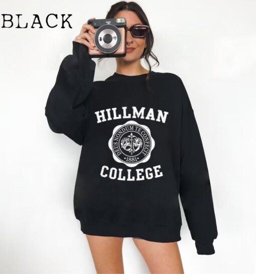 Hillman College Sweatshirt, A Different World Sweatshirt, HBCU Grad Hoodie, Deus Nondum Te Confecit 1881 Sweatshirt