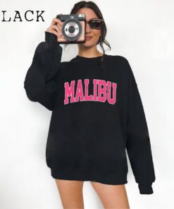 Malibu Sweatshirt, Malibu Crewneck, Malibu Hoodie, Malibu California Shirt, Cute Gift for Her, Malibu Beach Sweatshirt