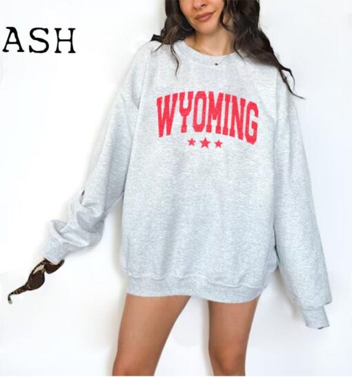 Wyoming Sweatshirt, Wyoming Crewneck, Wyoming Shirt, Wyoming Gift, Wyoming Souvenir, Wyoming Family Vacation, Wyoming Girls Trip