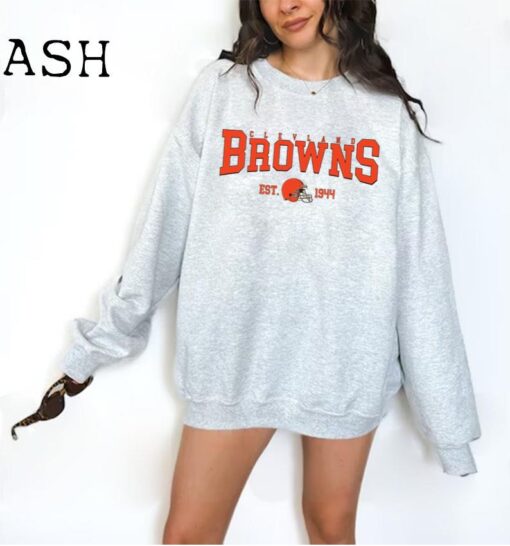 Cleveland Browns Crewneck Sweatshirt , Cleveland Fan Crewneck Sweatshirt, Cleveland Sweatshirt, Cleveland Gift, College Student gift