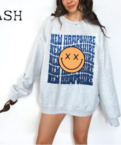 New Hampshire Sweatshirt | New Hampshire Gifts | Travel Sweatshirt | State Sweatshirt | New Hampshire Crewneck | Crewneck Sweatshirt |