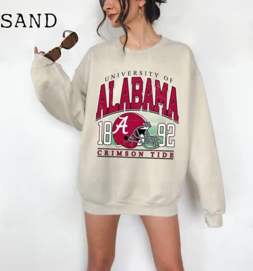 Retro University of Alabama Vintage Crewneck Sweatshirt, Alabama Sweatshirt, Vintage Sweatshirt