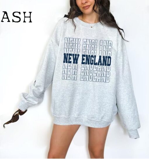 New England Sweatshirt, New England USA Gifts, New England Sweater, College Student Gifts, Premium Unisex Crewneck