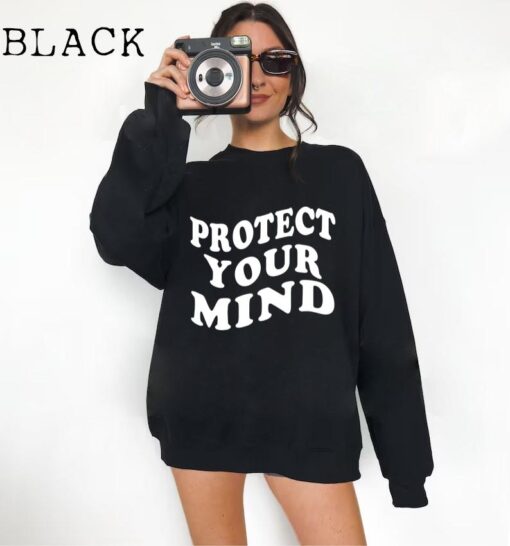 Protect Your Mind Shirt, Men's Shirt, Women's Shirts, Shirt Women, Shirts For Women, Shirt women trendy