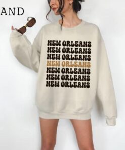 New Orleans Sweatshirt, New Orleans Shirt, Louisiana Bachelorette Sweater, Bridal Party Gift, New Orleans Girls Trip