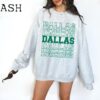 Vintage Dallas Football Sweatshirt, Dallas Fan Crewneck Sweatshirt, Women Dallas Shirt, Distressed Dallas Sweatshirt